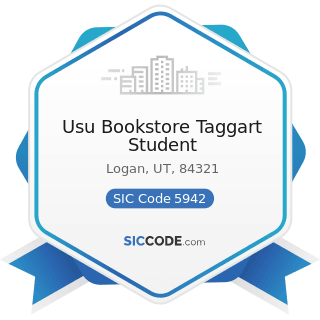 Usu Bookstore Taggart Student - SIC Code 5942 - Book Stores