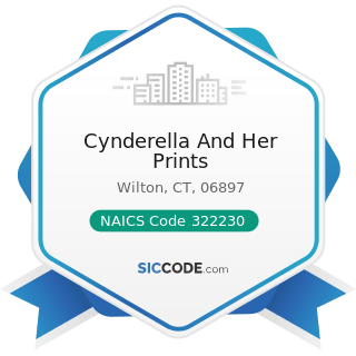 Cynderella And Her Prints - NAICS Code 322230 - Stationery Product Manufacturing