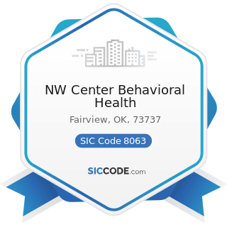 NW Center Behavioral Health - SIC Code 8063 - Psychiatric Hospitals