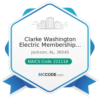 Clarke Washington Electric Membership Corp - NAICS Code 221118 - Other Electric Power Generation