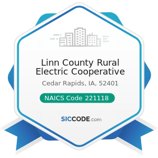 Linn County Rural Electric Cooperative - NAICS Code 221118 - Other Electric Power Generation