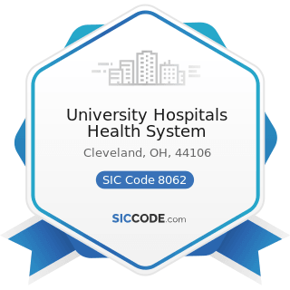 University Hospitals Health System - SIC Code 8062 - General Medical and Surgical Hospitals