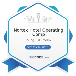 Nortex Hotel Operating Comp - SIC Code 7011 - Hotels and Motels