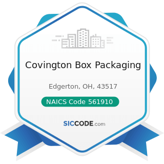 Covington Box Packaging - NAICS Code 561910 - Packaging and Labeling Services