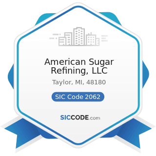 American Sugar Refining, LLC - SIC Code 2062 - Cane Sugar Refining