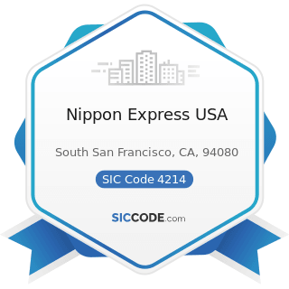 Nippon Express USA - SIC Code 4214 - Local Trucking with Storage