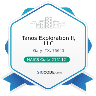 Tanos Exploration II, LLC - NAICS Code 213112 - Support Activities for Oil and Gas Operations