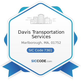Davis Transportation Services - SIC Code 7361 - Employment Agencies