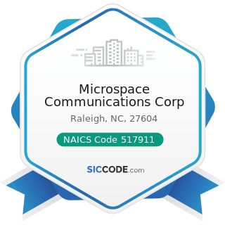 Microspace Communications Corp - NAICS Code 517911 - Telecommunications Resellers