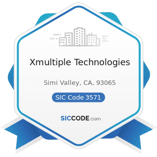 Xmultiple Technologies - SIC Code 3571 - Electronic Computers