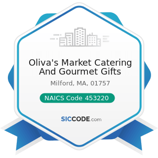 Oliva's Market Catering And Gourmet Gifts - NAICS Code 453220 - Gift, Novelty, and Souvenir...