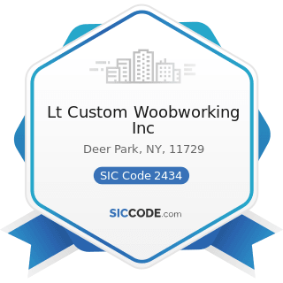 Lt Custom Woobworking Inc - SIC Code 2434 - Wood Kitchen Cabinets
