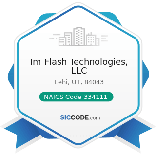 Im Flash Technologies, LLC - NAICS Code 334111 - Electronic Computer Manufacturing