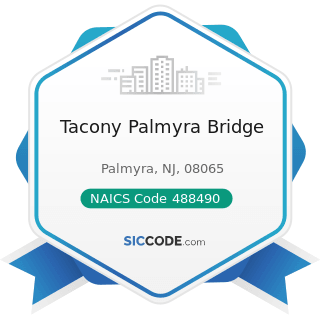 Tacony Palmyra Bridge - NAICS Code 488490 - Other Support Activities for Road Transportation