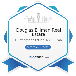 Douglas Elliman Real Estate - SIC Code 6531 - Real Estate Agents and Managers
