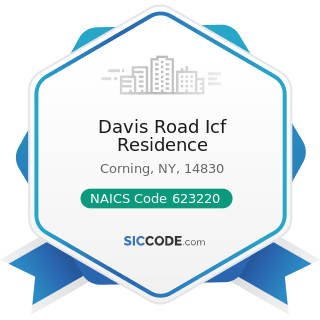 Davis Road Icf Residence - NAICS Code 623220 - Residential Mental Health and Substance Abuse...