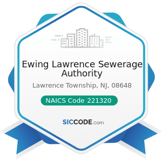 Ewing Lawrence Sewerage Authority - NAICS Code 221320 - Sewage Treatment Facilities