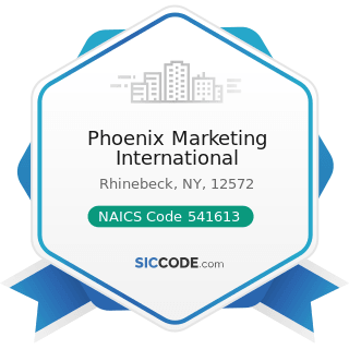 Phoenix Marketing International - NAICS Code 541613 - Marketing Consulting Services