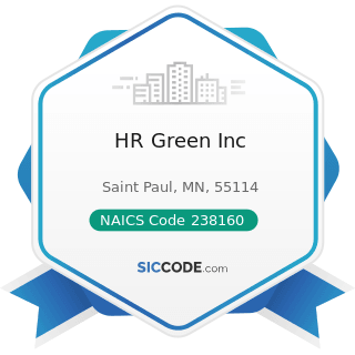 HR Green Inc - NAICS Code 238160 - Roofing Contractors