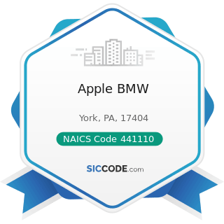 Apple BMW - NAICS Code 441110 - New Car Dealers