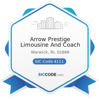 Arrow Prestige Limousine And Coach - SIC Code 4111 - Local and Suburban Transit