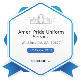 Ameri Pride Uniform Service - SIC Code 7213 - Linen Supply