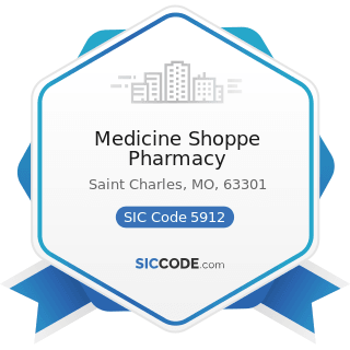 Medicine Shoppe Pharmacy - SIC Code 5912 - Drug Stores and Proprietary Stores