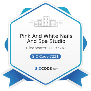 Pink And White Nails And Spa Studio - SIC Code 7231 - Beauty Shops