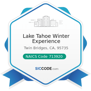 Lake Tahoe Winter Experience - NAICS Code 713920 - Skiing Facilities