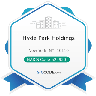 Hyde Park Holdings - NAICS Code 523930 - Investment Advice
