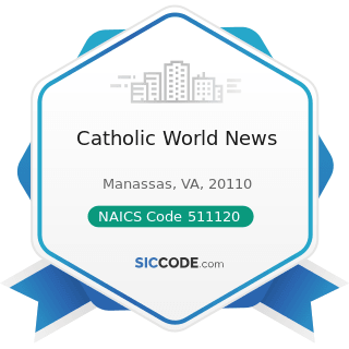 Catholic World News - NAICS Code 511120 - Periodical Publishers