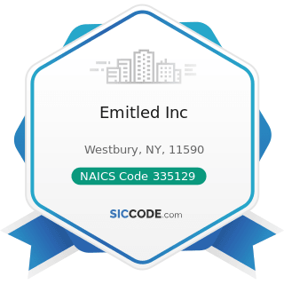 Emitled Inc - NAICS Code 335129 - Other Lighting Equipment Manufacturing