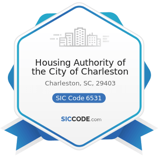 Housing Authority of the City of Charleston - SIC Code 6531 - Real Estate Agents and Managers