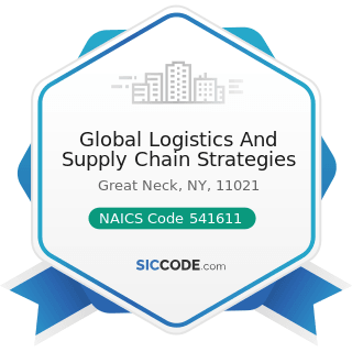 Global Logistics And Supply Chain Strategies - NAICS Code 541611 - Administrative Management and...