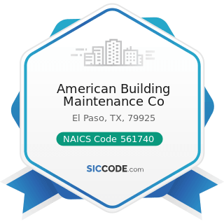 American Building Maintenance Co - NAICS Code 561740 - Carpet and Upholstery Cleaning Services