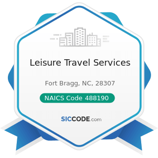 Leisure Travel Services - NAICS Code 488190 - Other Support Activities for Air Transportation