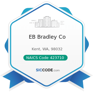 EB Bradley Co - NAICS Code 423710 - Hardware Merchant Wholesalers