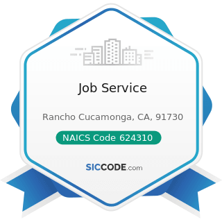 Job Service - NAICS Code 624310 - Vocational Rehabilitation Services