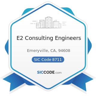 E2 Consulting Engineers - SIC Code 8711 - Engineering Services