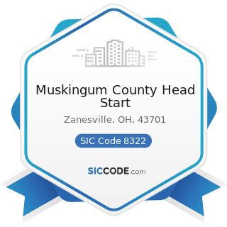 Muskingum County Head Start - SIC Code 8322 - Individual and Family Social Services