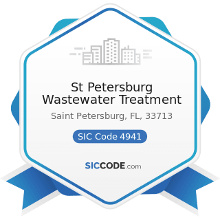 St Petersburg Wastewater Treatment - SIC Code 4941 - Water Supply