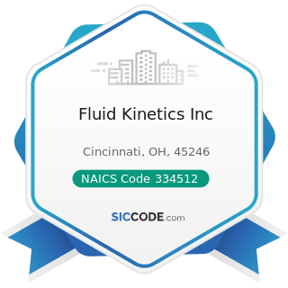 Fluid Kinetics Inc - NAICS Code 334512 - Automatic Environmental Control Manufacturing for...
