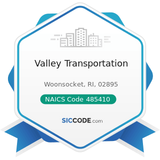 Valley Transportation - NAICS Code 485410 - School and Employee Bus Transportation