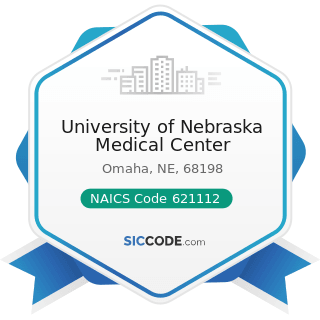 University of Nebraska Medical Center - NAICS Code 621112 - Offices of Physicians, Mental Health...