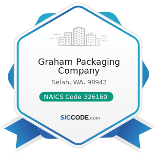 Graham Packaging Company - NAICS Code 326160 - Plastics Bottle Manufacturing
