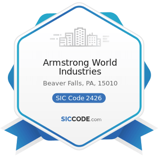 Armstrong World Industries - SIC Code 2426 - Hardwood Dimension and Flooring Mills
