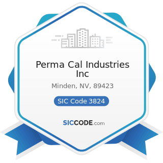 Perma Cal Industries Inc - SIC Code 3824 - Totalizing Fluid Meters and Counting Devices