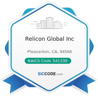 Relicon Global Inc - NAICS Code 541330 - Engineering Services