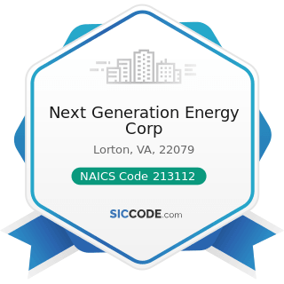 Next Generation Energy Corp - NAICS Code 213112 - Support Activities for Oil and Gas Operations