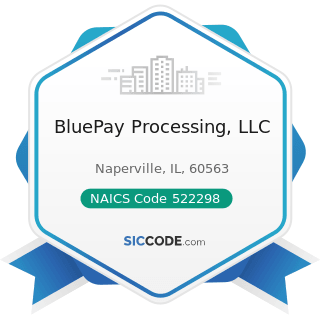 BluePay Processing, LLC - NAICS Code 522298 - All Other Nondepository Credit Intermediation
